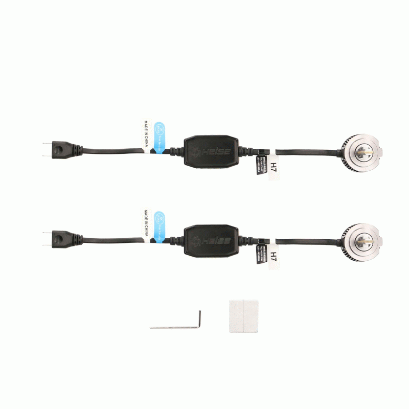 Heise HE-H7PRO 70 Watts LED Headlight Replacement Kit (Pair) Heise
