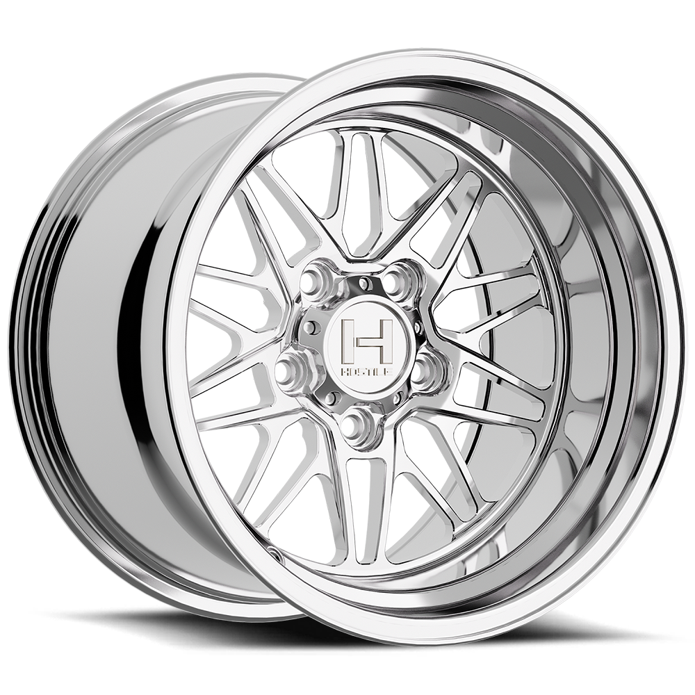 Hostile Gecko Polished Forged Wheel