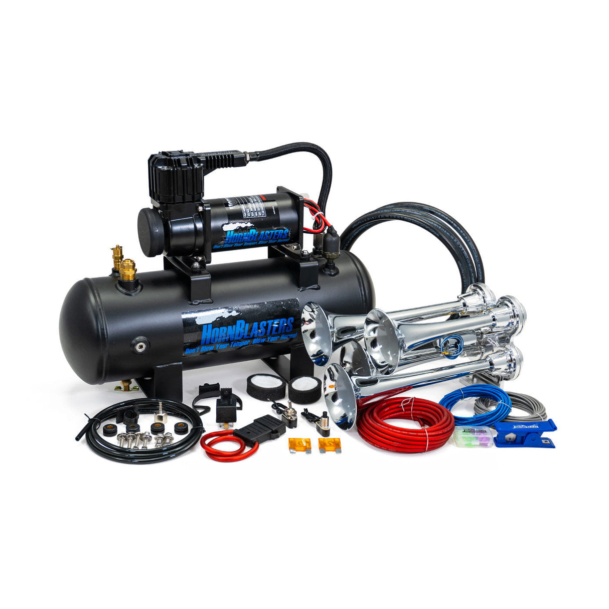 Bullet Air Horn Kit HornBlasters
