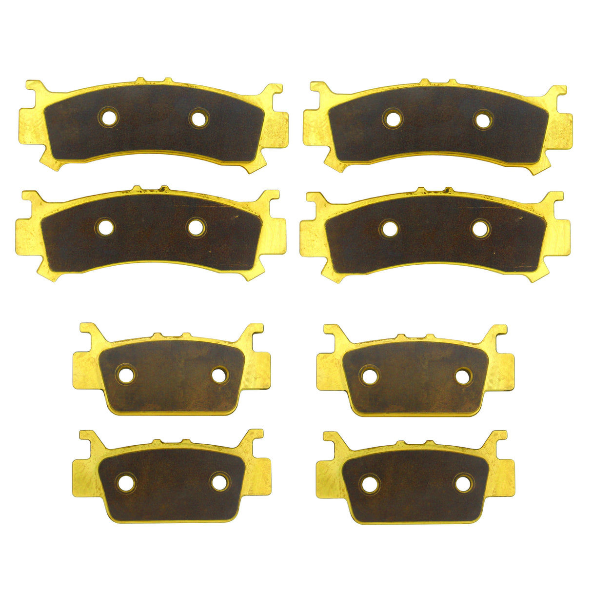 Honda Pioneer 1000/1000-5/1000-6 2016-2026 Brass Brake Pad Set Traild
