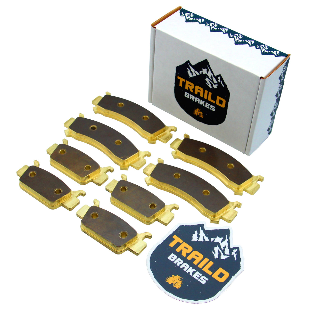 Honda Pioneer 1000/1000-5/1000-6 2016-2026 Brass Brake Pad Set Traild