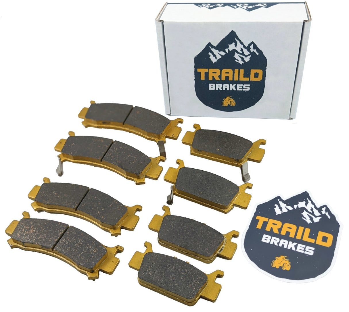 Honda Talon 1000R/1000X/1000X-4 Ceramic Brake Pad Set Front & Rear 2019-2026 Traild