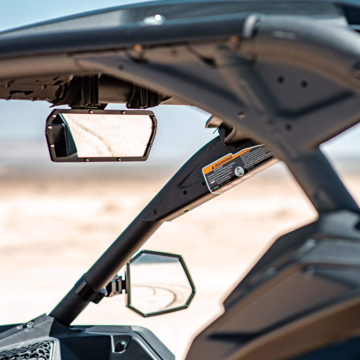 X3 Specific Super DELUXE 11" Offroad UTV Center Rearview Mirror Chupacabra Offroad