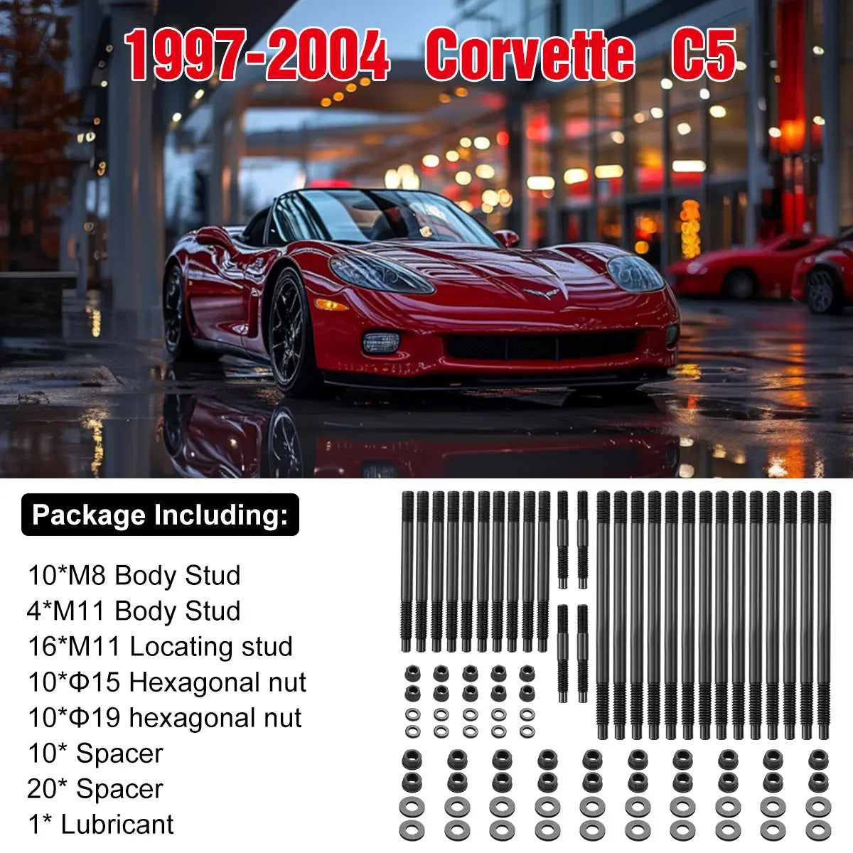 Head Stud Kit for 1997-2003 LS Engines
