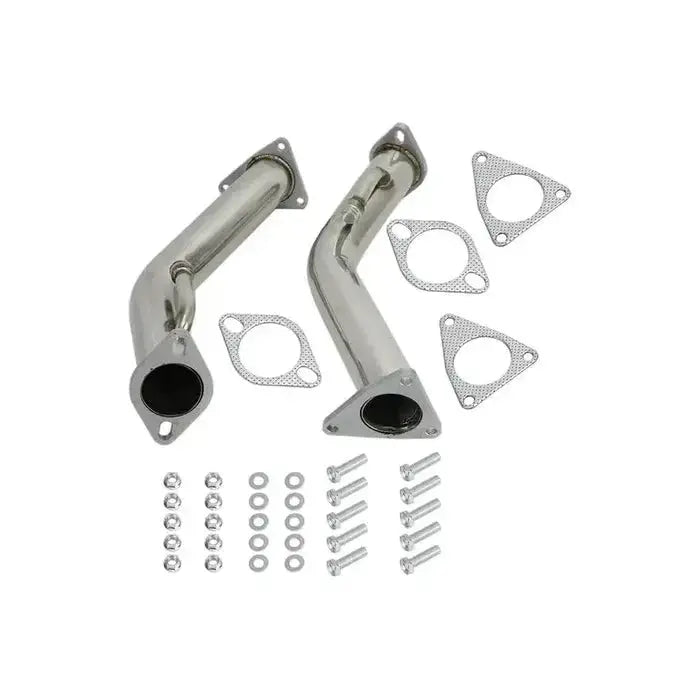 Exhaust Header/Downpipe Exhaust/Y Pipe Downpipe All-In-One Kit for 2009-2013 Nissan 370Z /Infiniti G37 G37X G37XS 3.7L