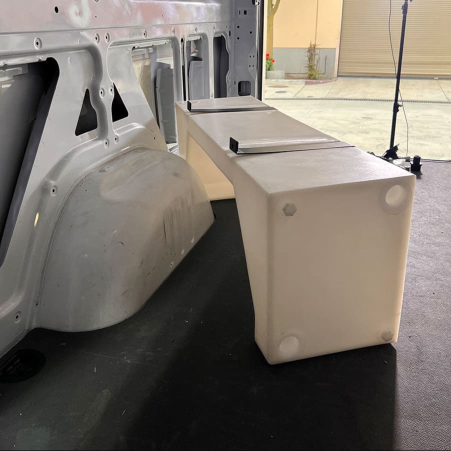 20 Gallon Wheel Well Water Tank (Both Sides) S&B