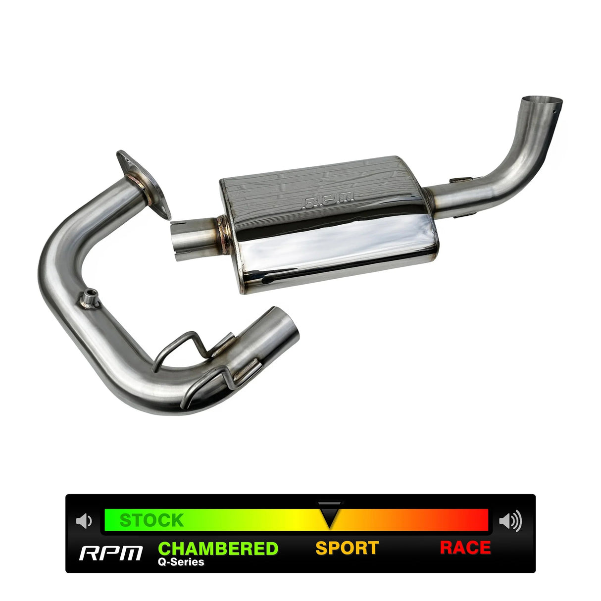 RPM Honda Talon 1000 Sport Muffler, Slip-On Sport Muffler
