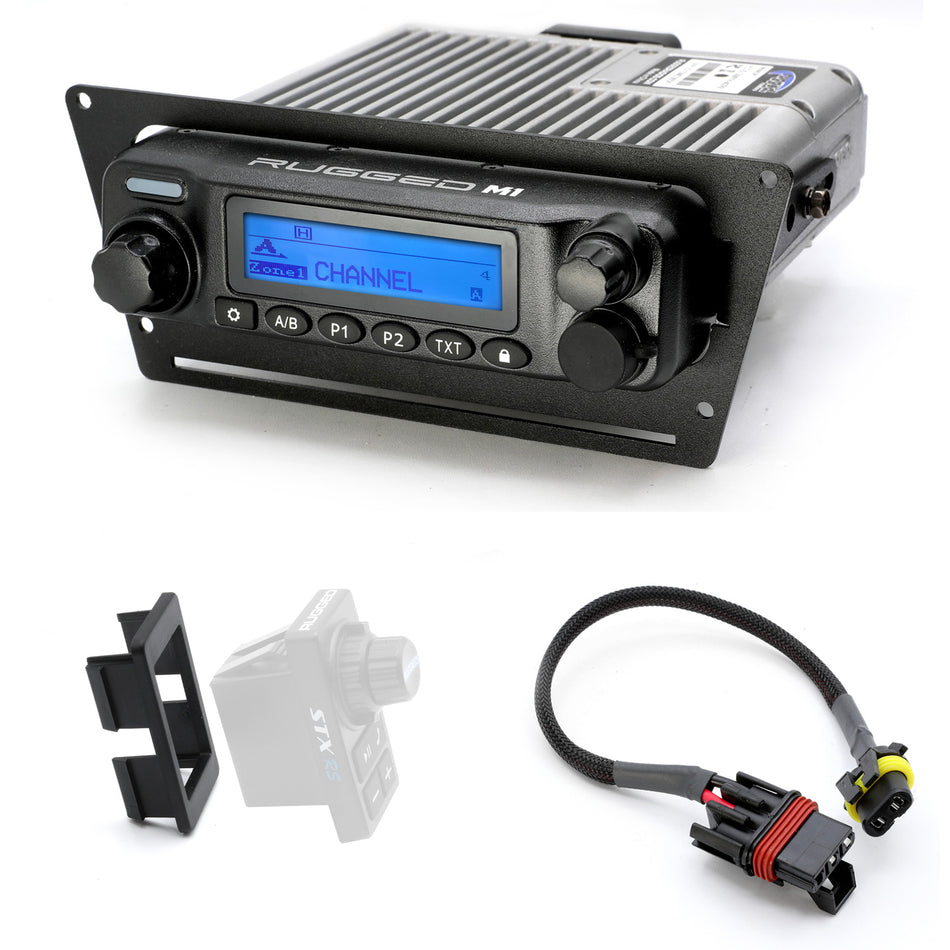 Rugged Radios '25+ RZR Pro XP/Pro R/Pro S - Communication Kit with Bluetooth and Radio