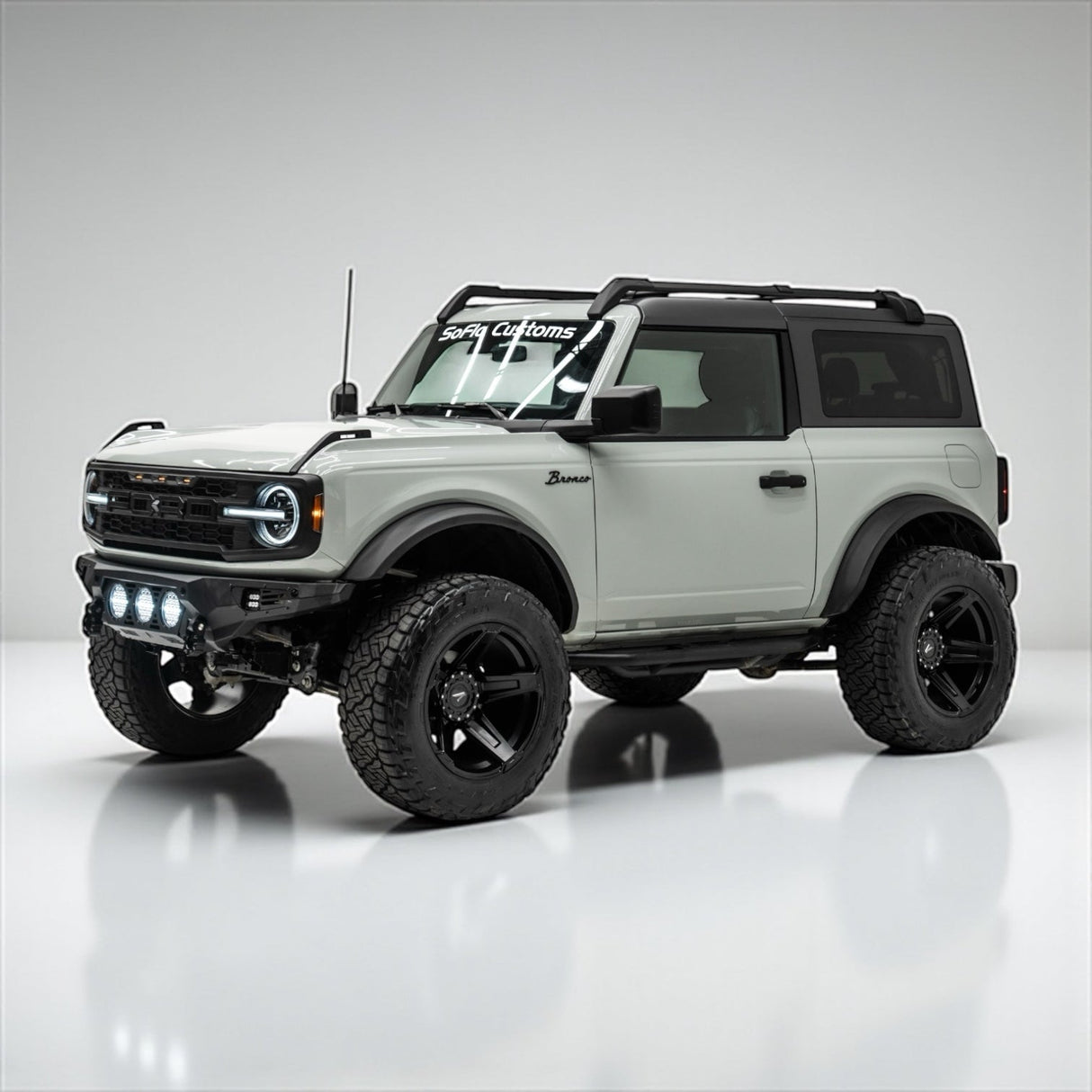 Ford Bronco Baja Front Bumper w/ Lights 2021-2026