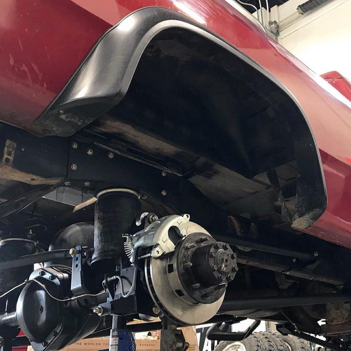 81-93 Dodge Dana 70 Disc Brake Conversion Kit Single Rear Wheel and Dually w/ 18+ in wheel 1993 & Prior Ruffstuffspecialties