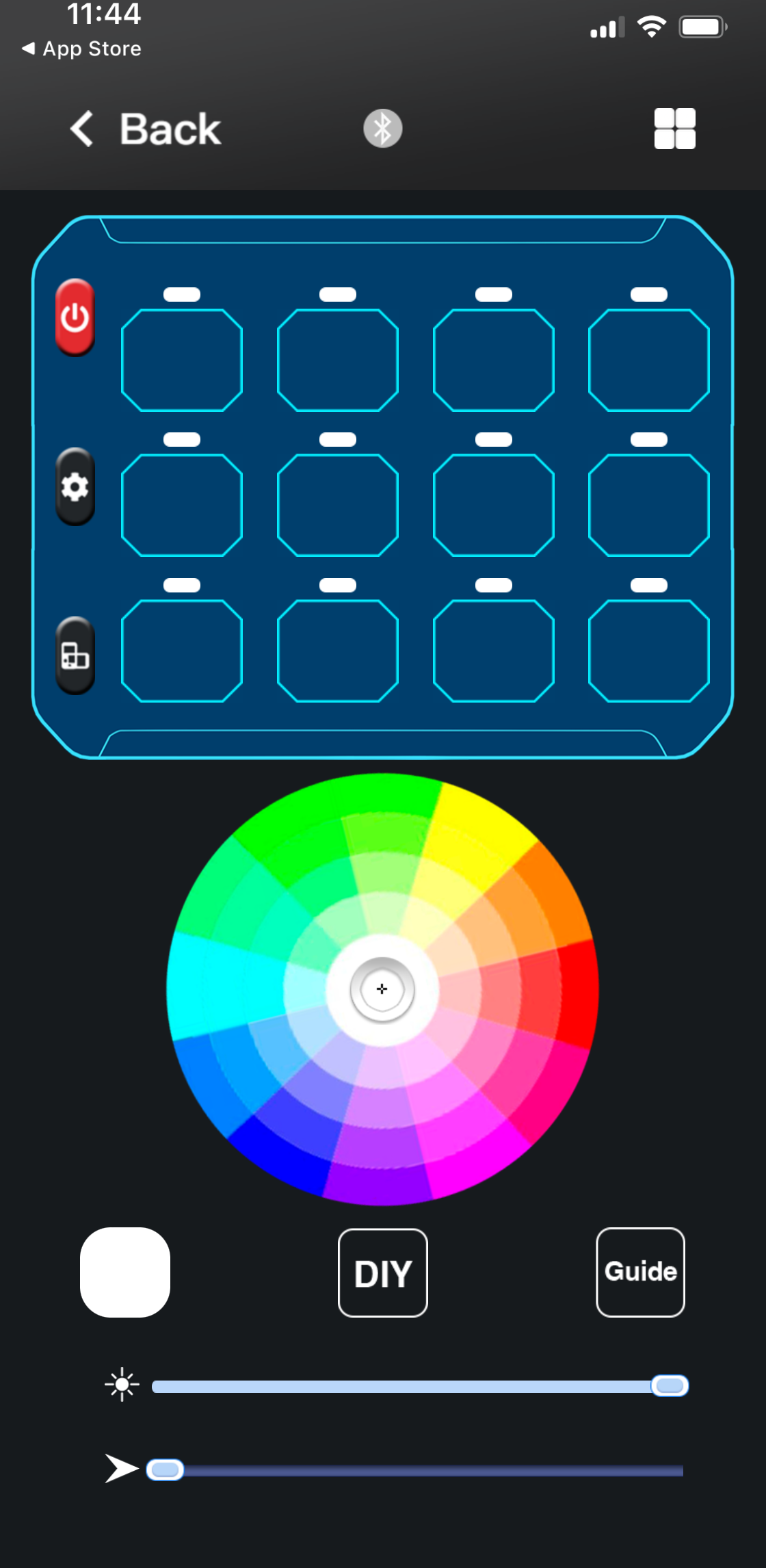 12-Gang Switch Panel With RGB And Remote Control Bluetooth App GGLighting