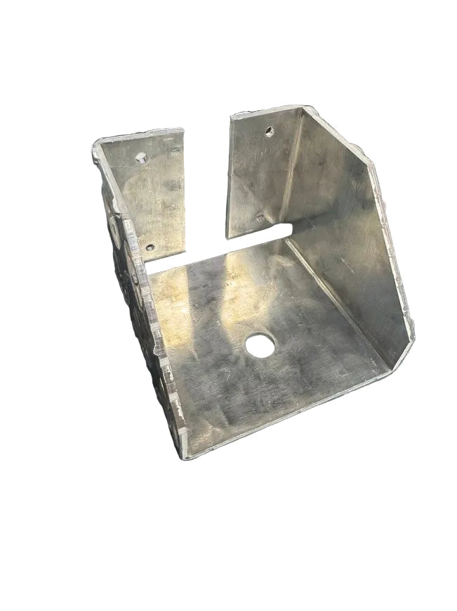 Diamond Plate 1/2 Inch Hole For Pickup Trucks & Jeeps, Box Mount for CB Radio Antenna TekShack