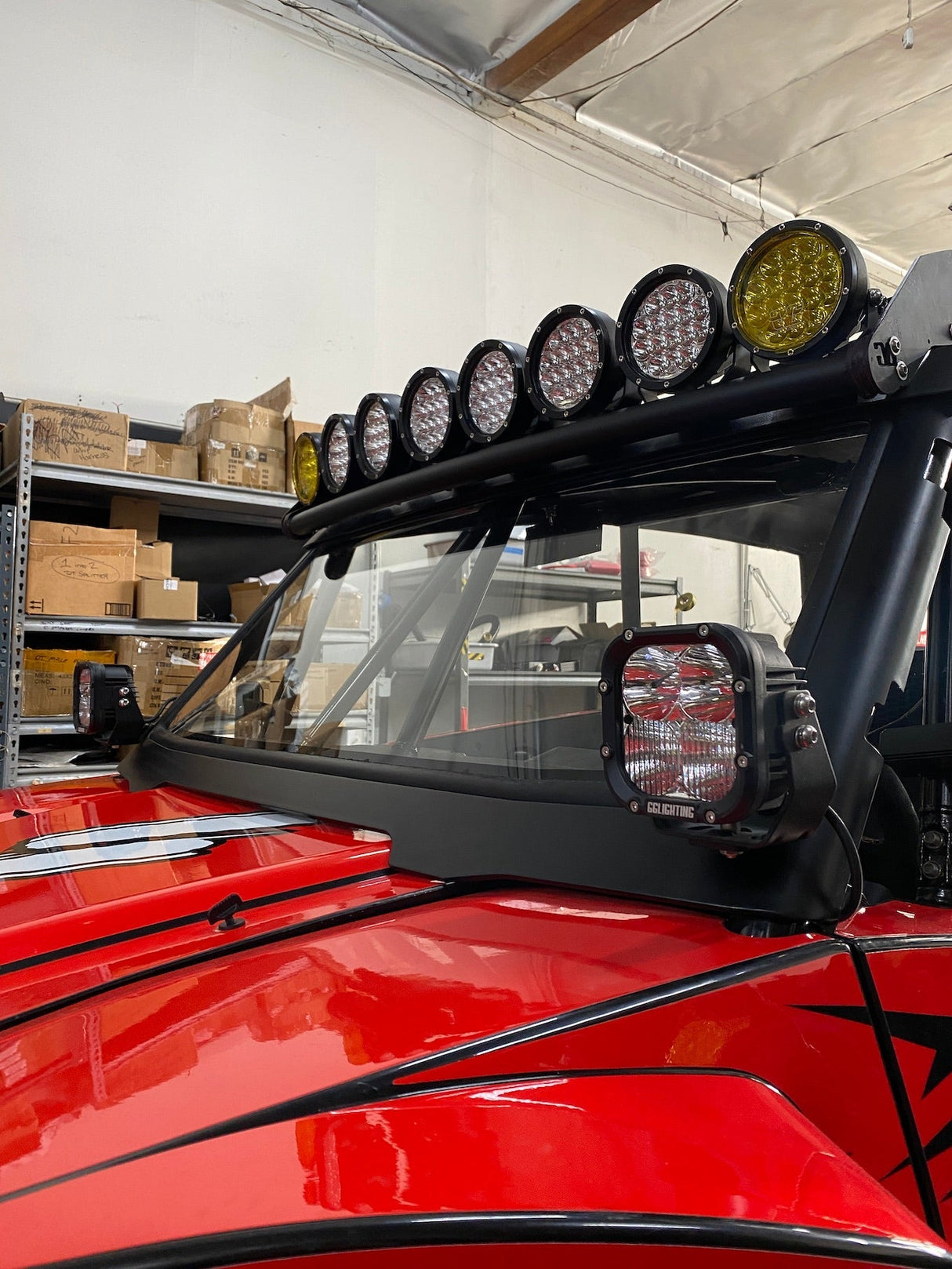 Speed UTV Pillar Pod Mounts For Windshield GGLighting