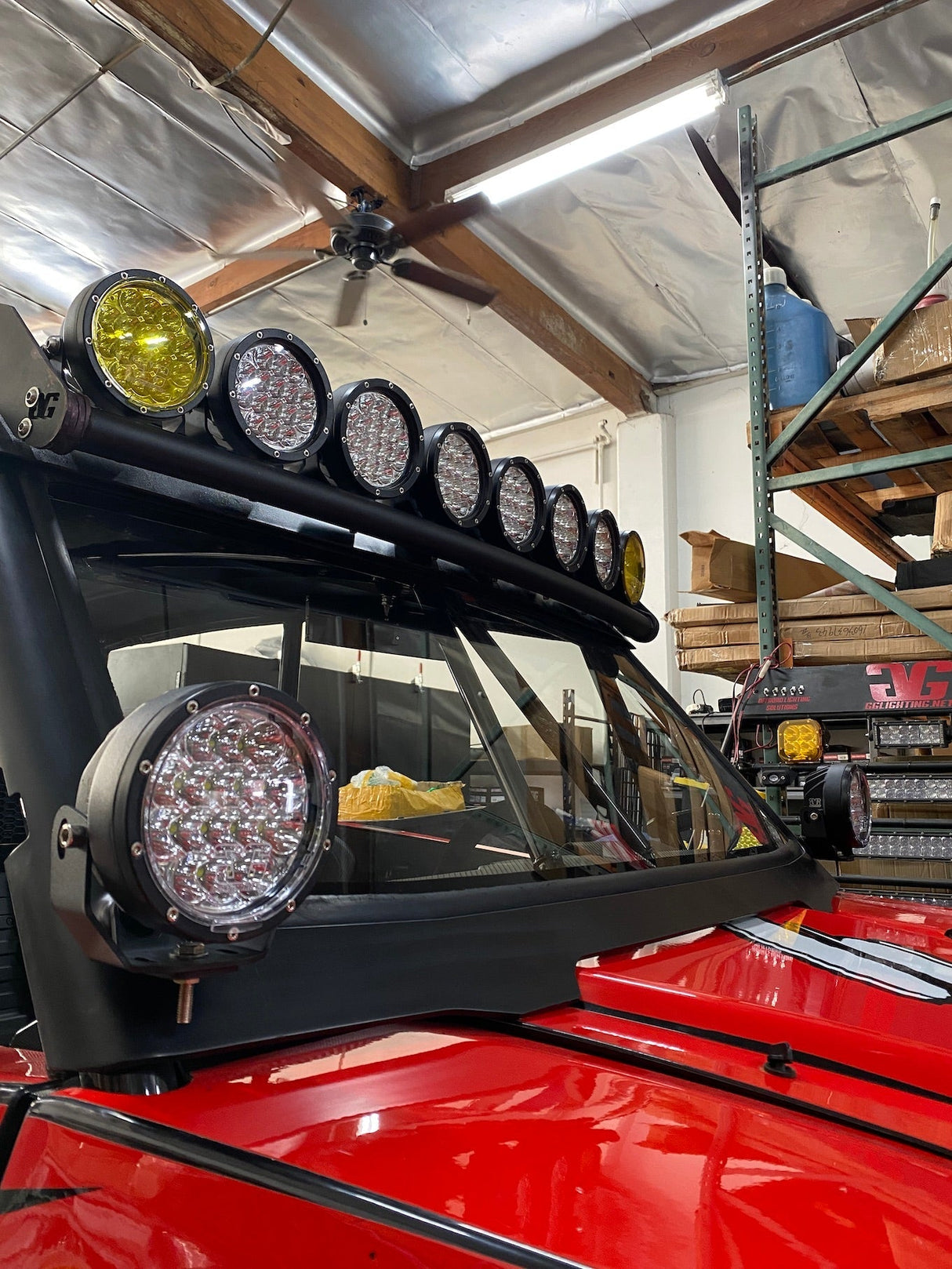 Speed UTV Pillar Pod Mounts For Windshield GGLighting