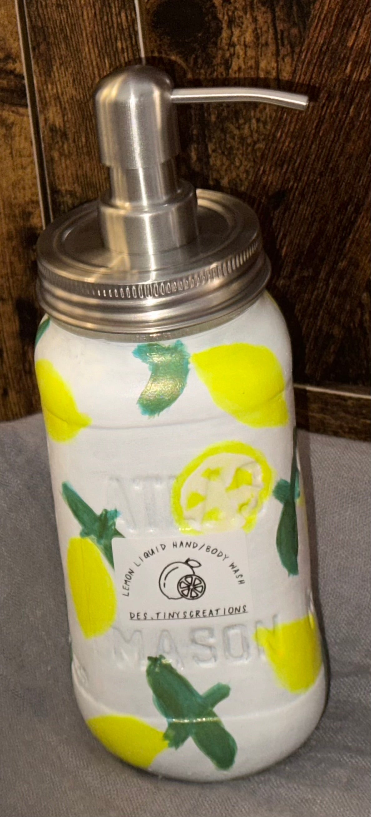 Lemon Liquid Hand/Body Wash Destiny's Soaps & Sundries, LLC