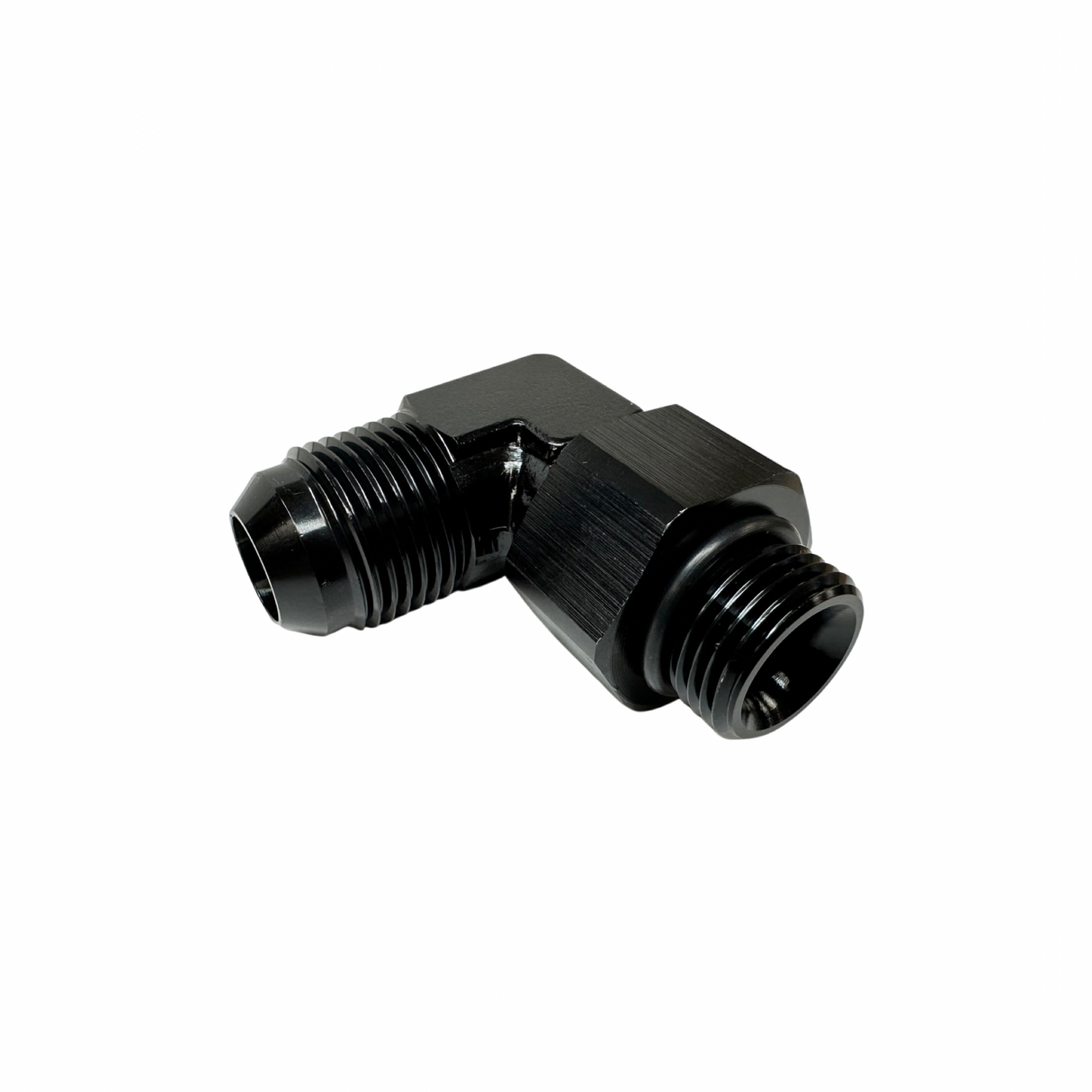 Ontork -10AN Male To -8AN O-Ring Port Swivel 90 Degree