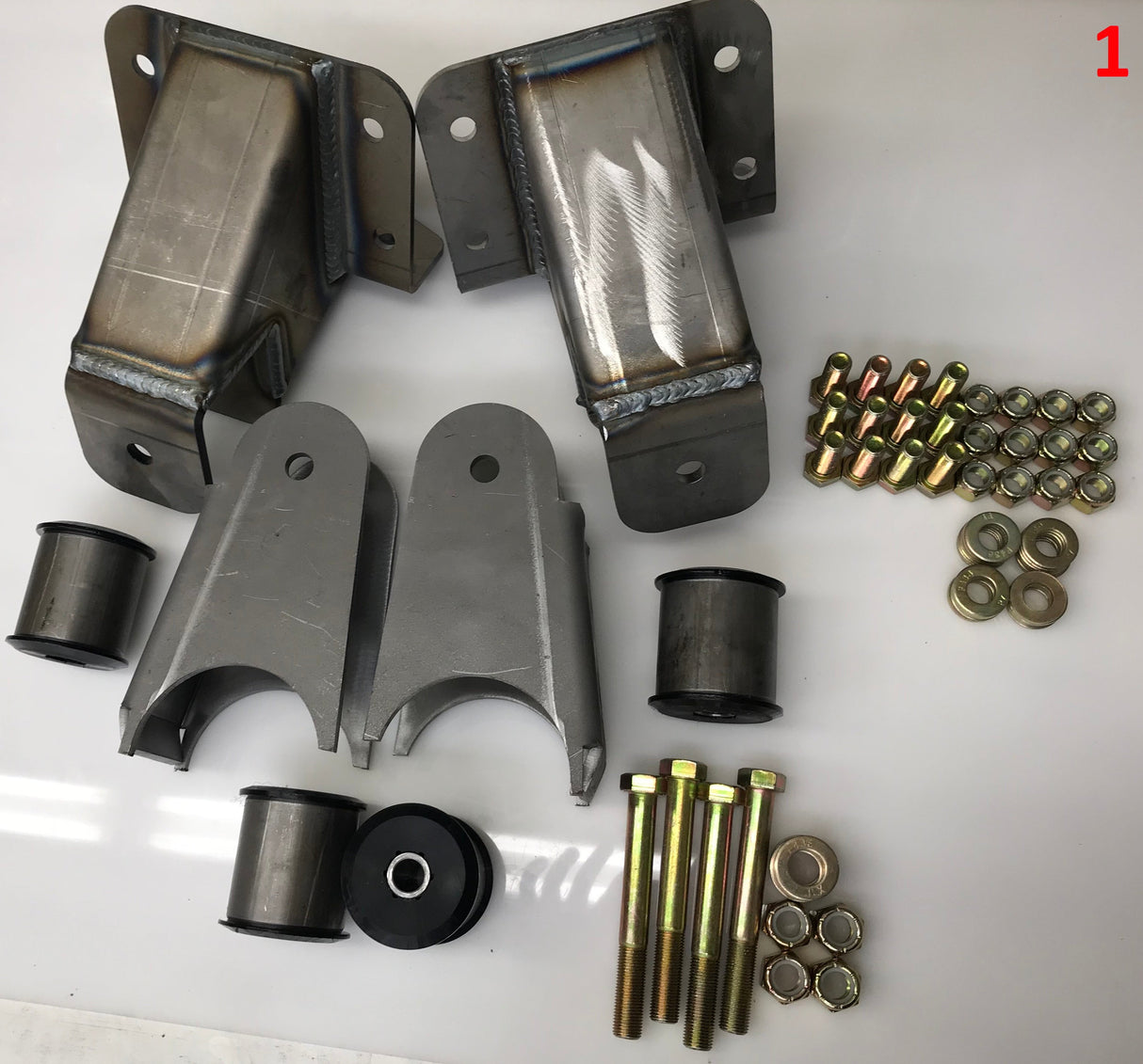 Sky's Ford Traction Bar Bracket Kit - 1980-1997 Ford F-Series Sky's Offroad Design