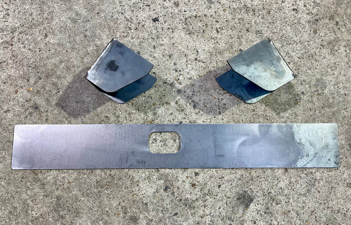 1999-2006 Silverado Raised Transmission Crossmember Plates