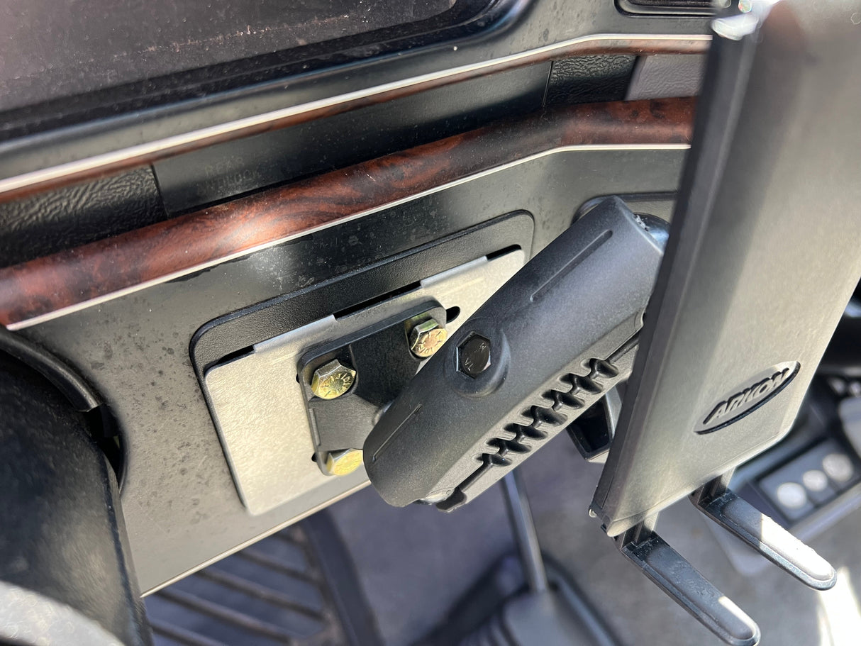 JC Customs Ford Bricknose Cell Phone Mount - 1987-1991 Ford F-Series & Bronco JC Customs