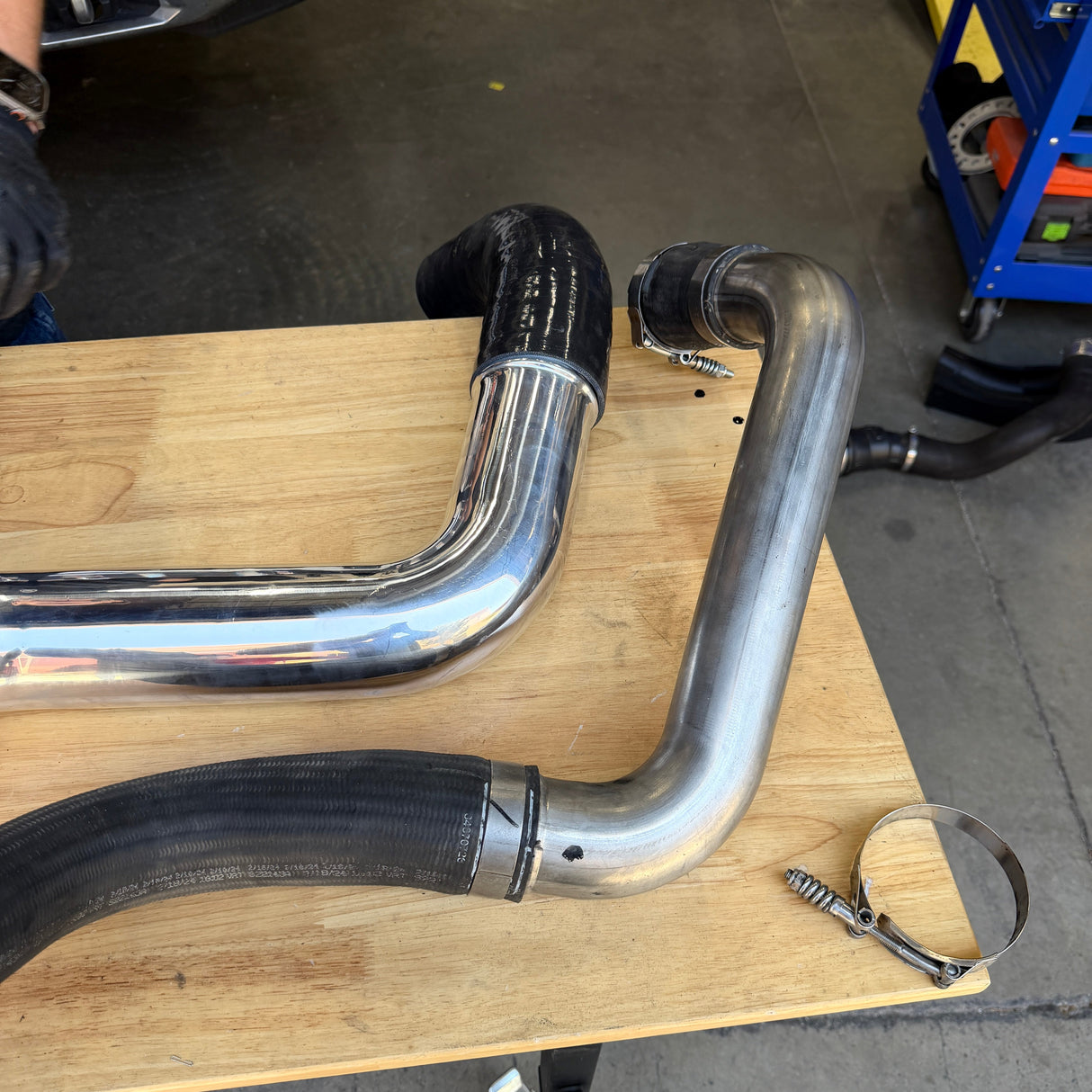 Cold and Hot Side Intercooler Pipe for 2020-2026 Silverado / Sierra Duramax L5P 6.6L S&B