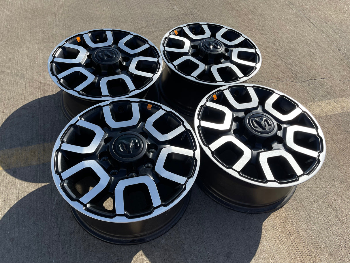 18" RAM 2500 3500 LARAMIE OEM 2694 wheels rims 2023 2024 2025 2026 NEW Texas Truck Tire