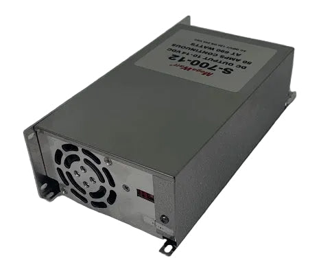 MegaWatt S-700-12 DC Power Supply – 10–14V Adjustable, 50A Continuous, 690W MegaWatt