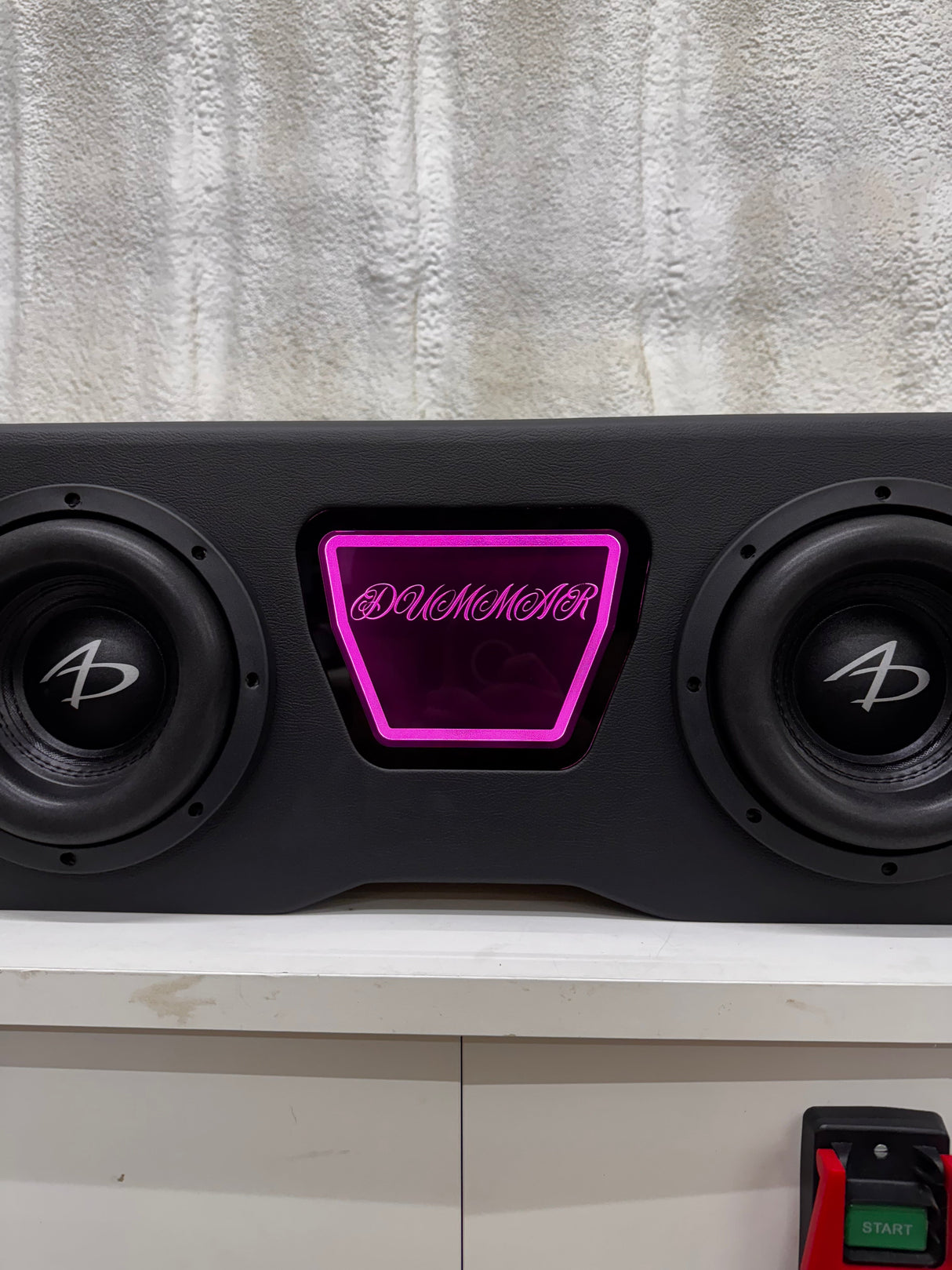 Stage 2 Ported Subwoofer Enclosure Loaded With 4 Audio Dynamics 3008's