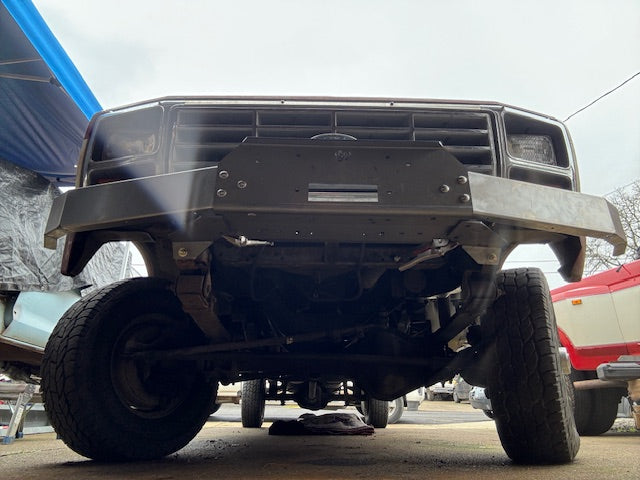 Engineered Vintage 'GOAT' winch bumper - 1967-1979 Ford F-Series Engineered Vintage LLC
