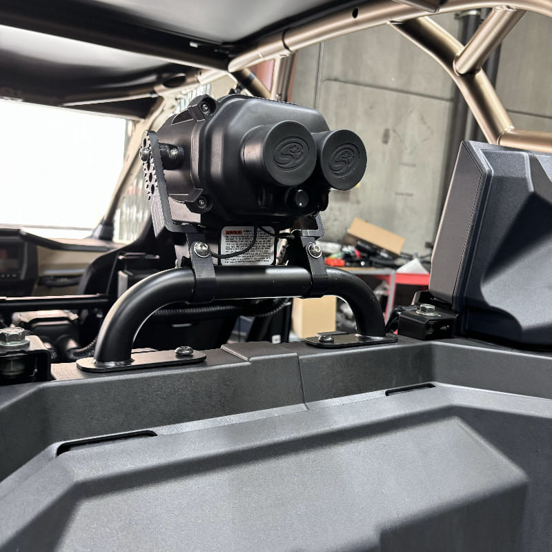Helmet Particle Separator Lower Mounting Bar Attachment for 2020-2026 RZR Pro XP, 2022-2024 Polaris Turbo R & 2022-2026 Polaris RZR PRO R S&B