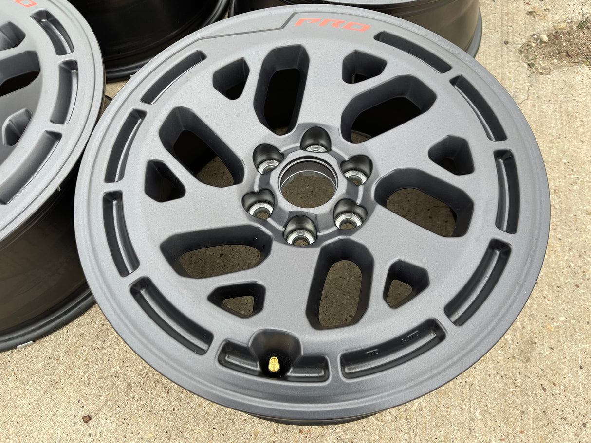 17" Nissan Frontier X-PRO OEM Desert Runner wheels rims 2024 2025 2026 NEW Texas Truck Tire