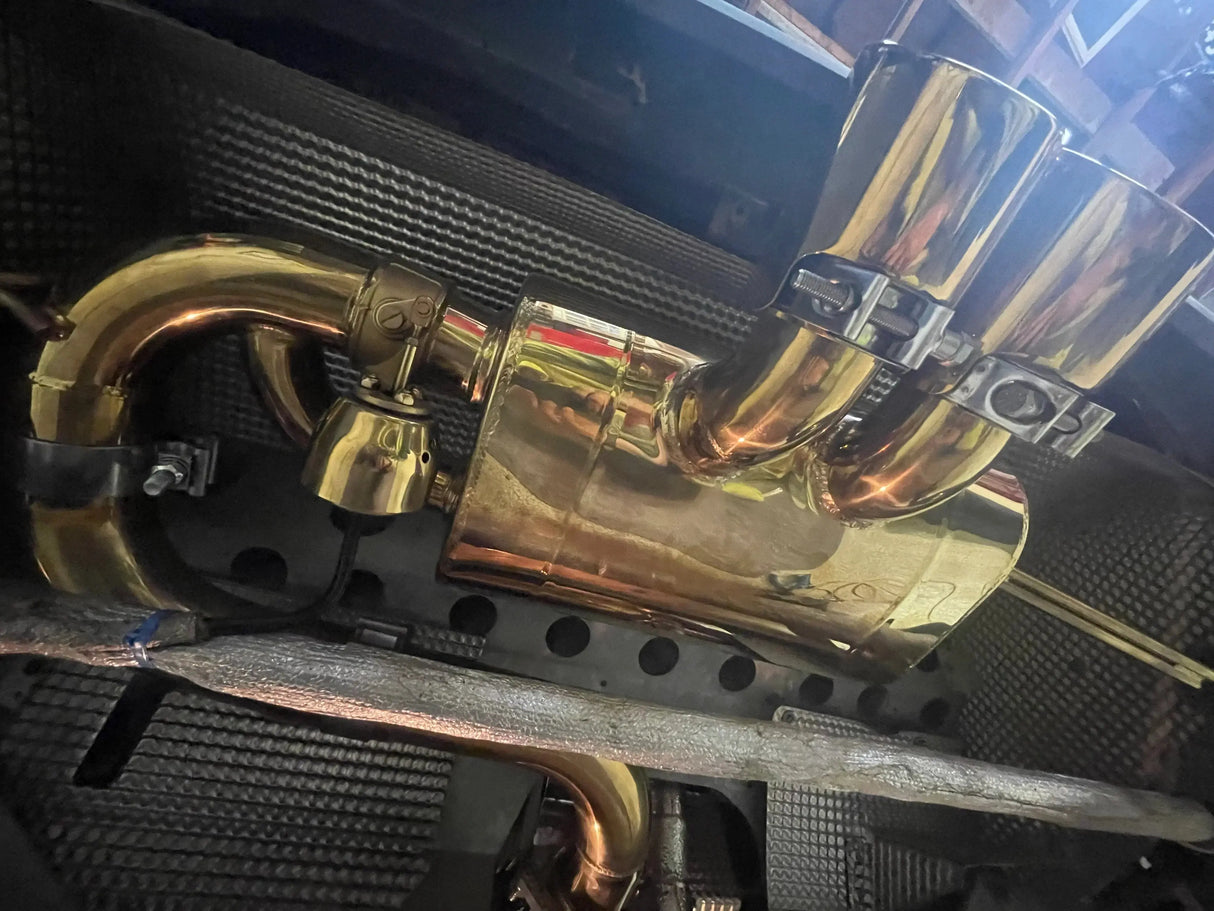 Lotus Evora Valved Sport Exhaust System Valvetronic Designs