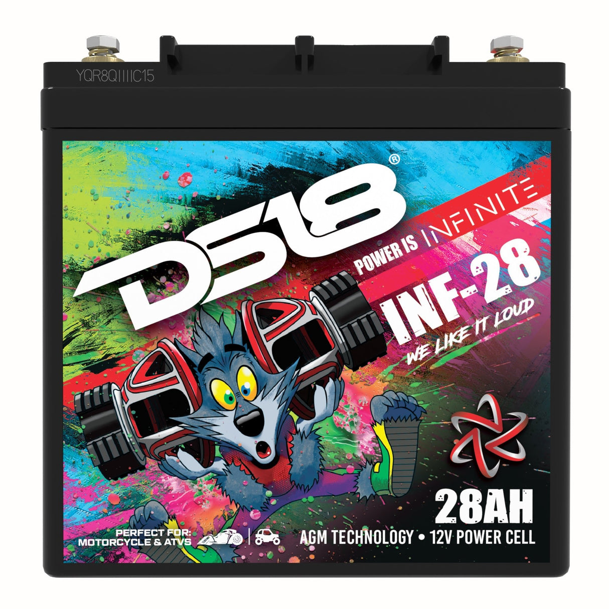 INFINITE 28 AH AGM Power Cell 12 Volt Battery