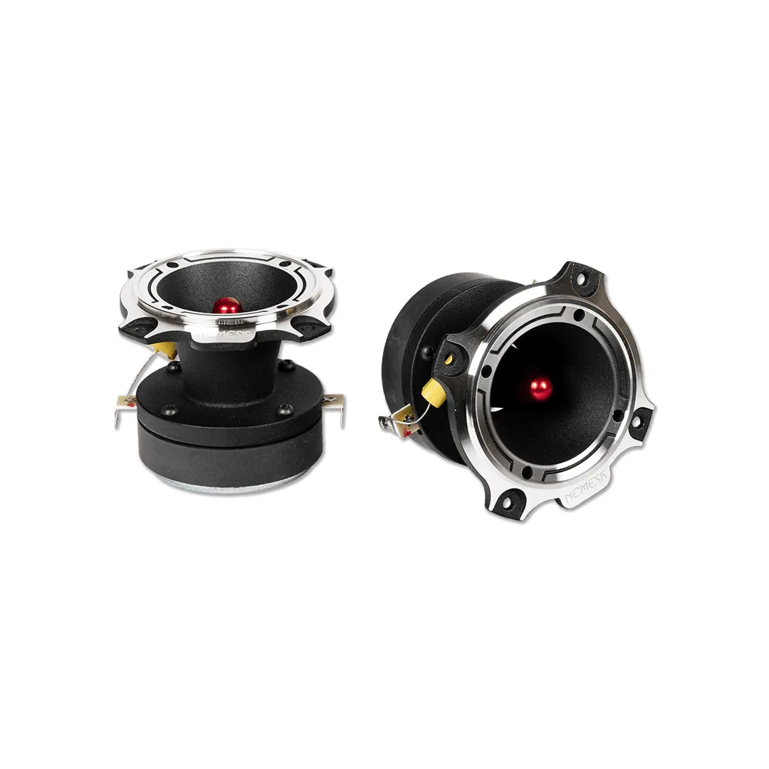 Nemesis Audio NA-TW45 3.75" 200W Pro Aluminum Super Bullet Tweeters with Capacitor Crossover (Pair) Nemesis Audio