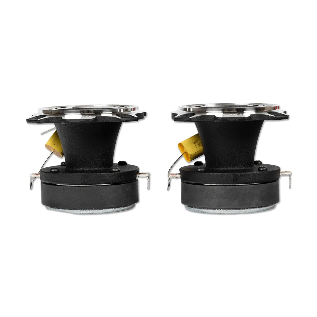 Nemesis Audio NA-TW45 3.75" 200W Pro Aluminum Super Bullet Tweeters with Capacitor Crossover (Pair) Nemesis Audio