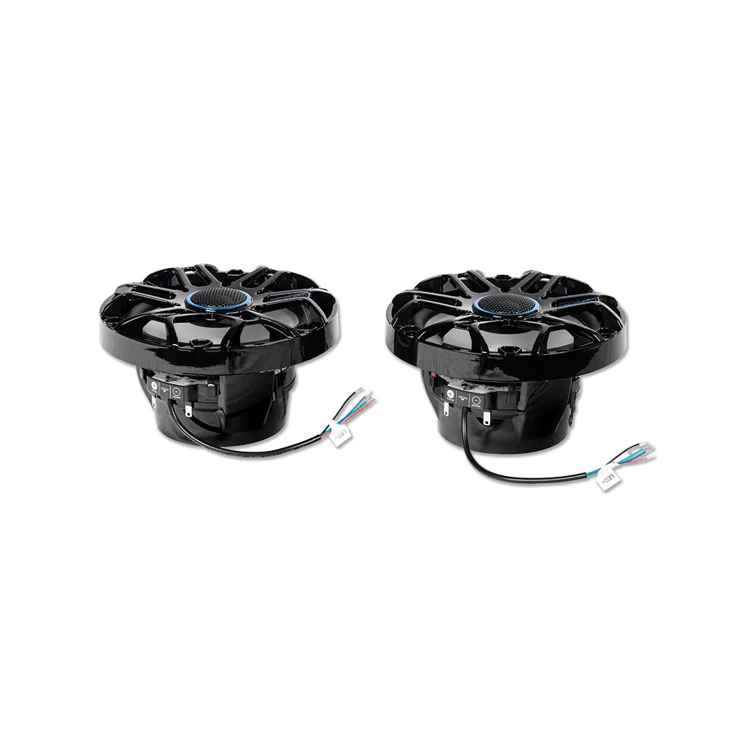 Nemesis Audio SOAK-65 6.5" Marine Speakers w/ RGB Lighting (Pair) Nemesis Audio
