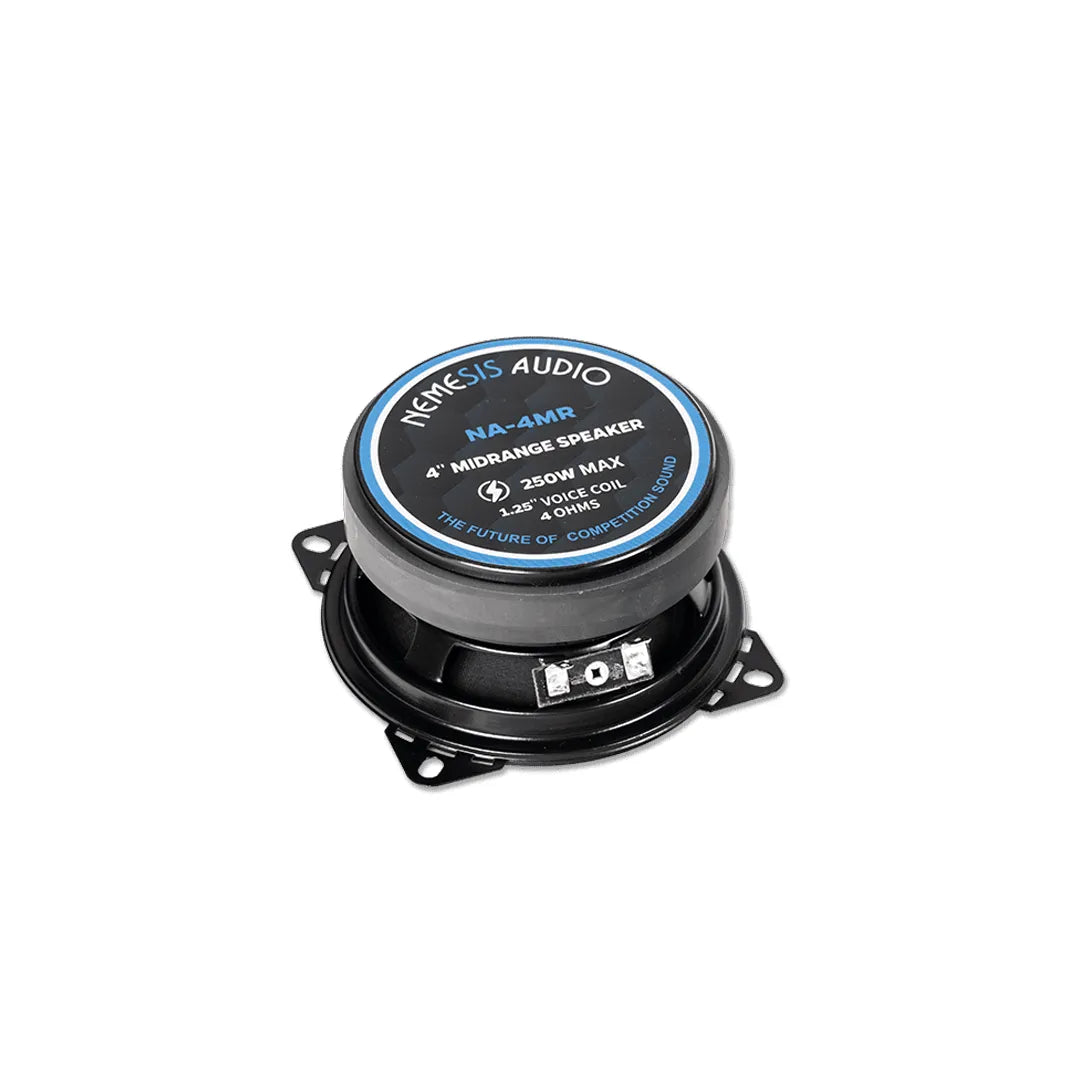 Nemesis Audio NA-4MR 4" 125W RMS Midrange Speaker (Single) Nemesis Audio
