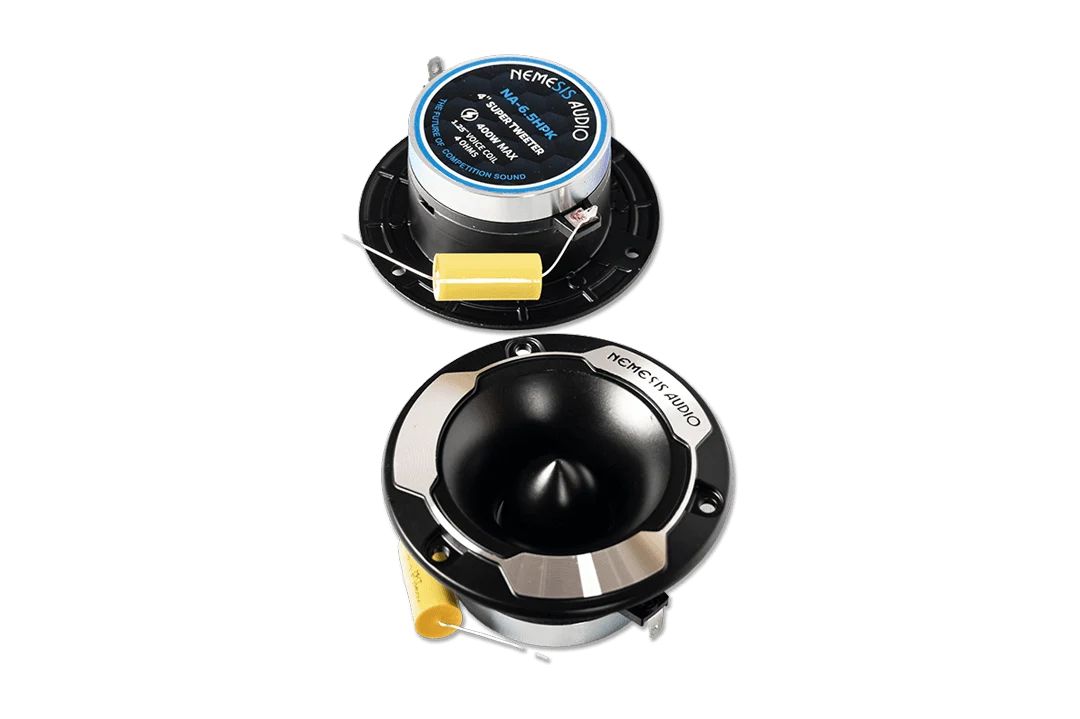 Nemesis Audio NA-6.5HPK 6.5" Midrange Speakers & Pro Tweeters Bundle Nemesis Audio