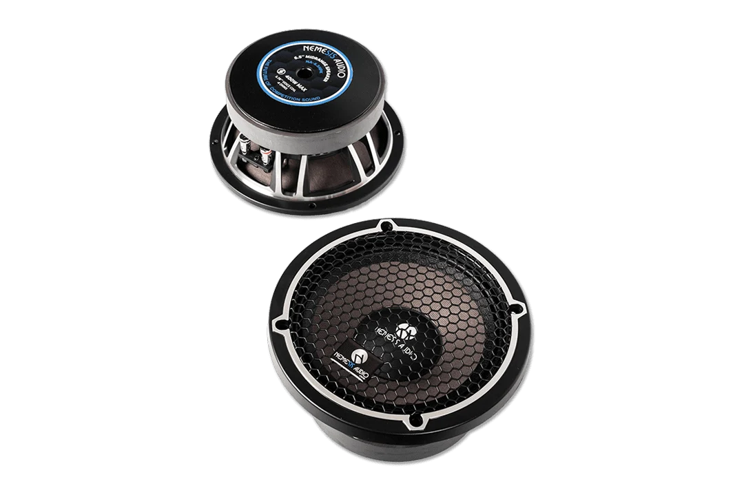 Nemesis Audio NA-6.5HPK 6.5" Midrange Speakers & Pro Tweeters Bundle Nemesis Audio