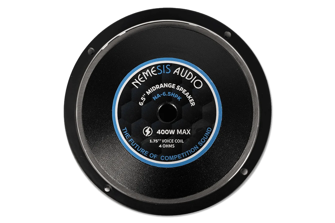 Nemesis Audio NA-6.5HPK 6.5" Midrange Speakers & Pro Tweeters Bundle Nemesis Audio