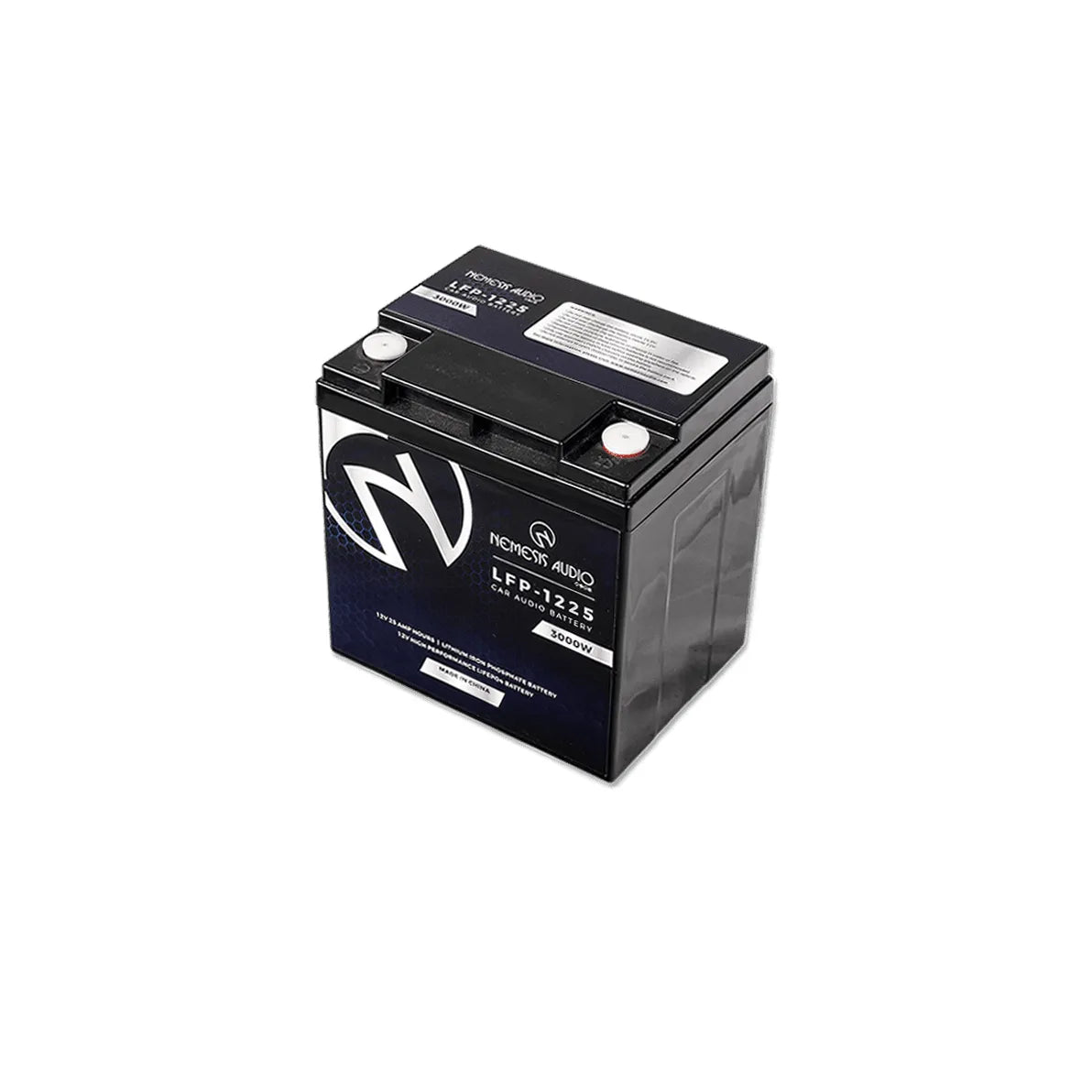 Nemesis Audio LFP-1225 3000W 12V 25Ah LiFePO4 Lithium Battery Nemesis Audio