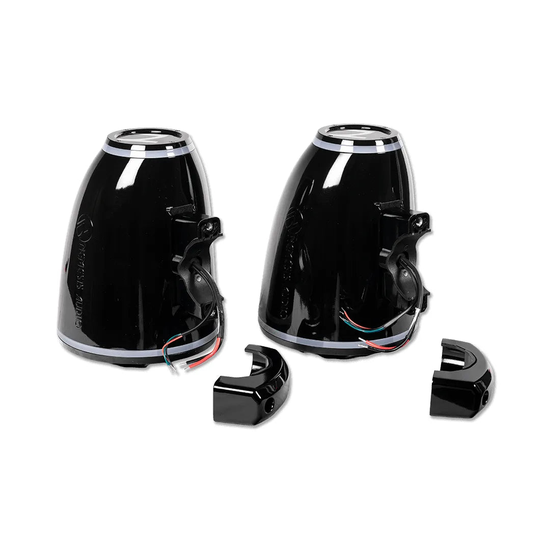 Nemesis Audio WAKE-6.5 6.5" Marine Tower Speakers 300W w/ RGB Lighting & Horn Loaded Drivers Nemesis Audio