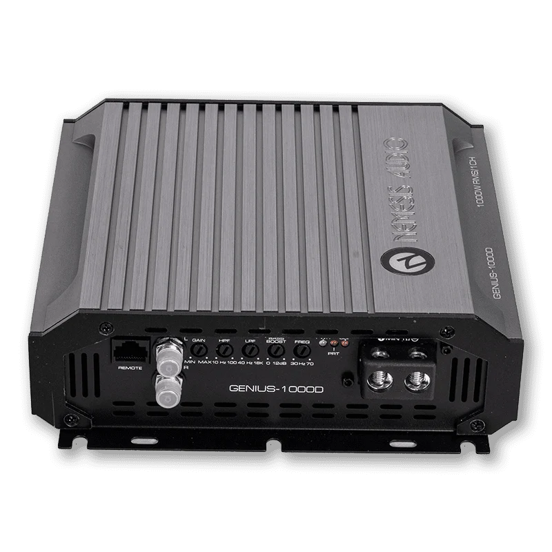 Nemesis Audio GENIUS-1000D 1000W RMS Smart Amplifier 1-Ohm/2-Ohm Nemesis Audio