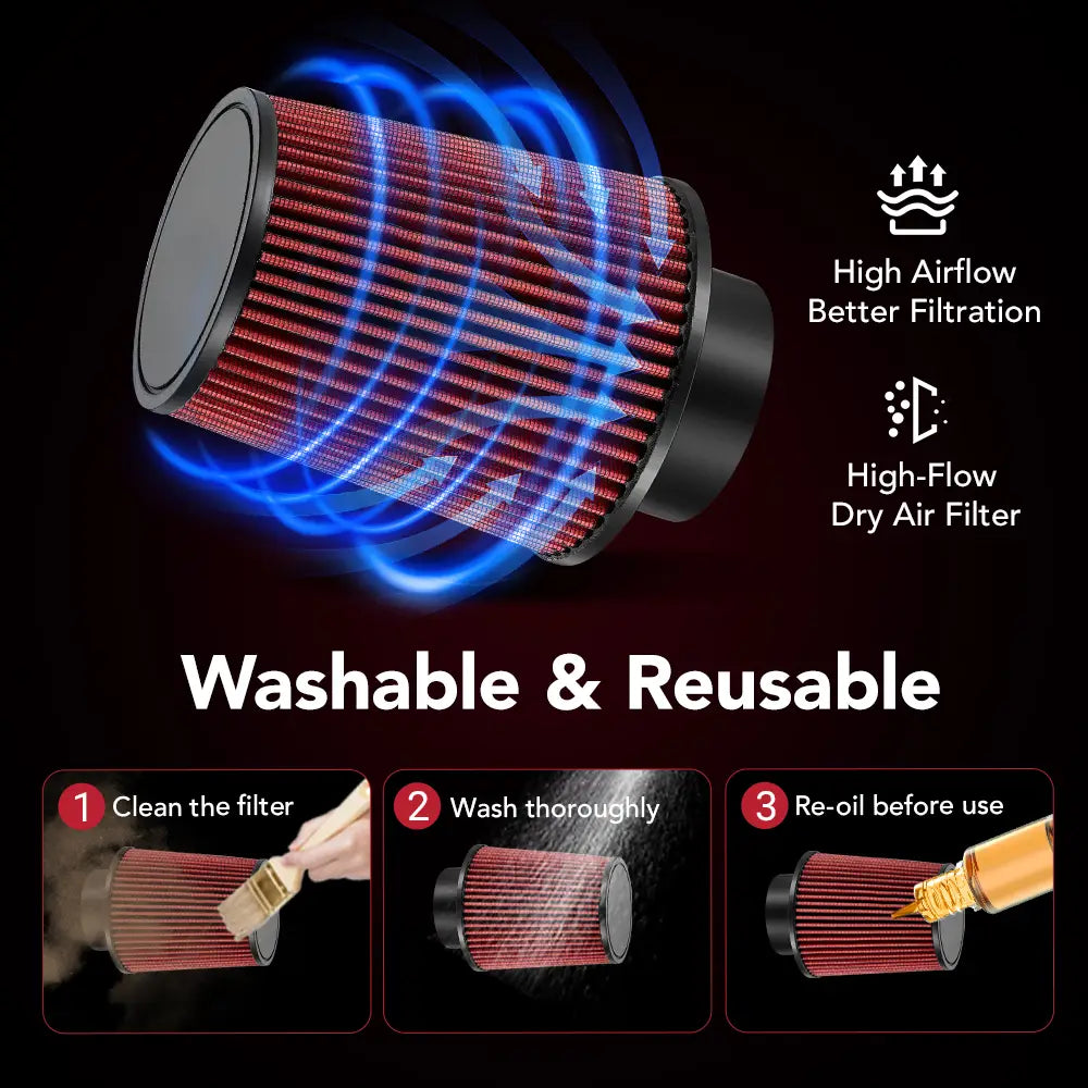 Cold Air Intake for 2006-2011 Toyota Yaris 1.5L 1NZ-FE