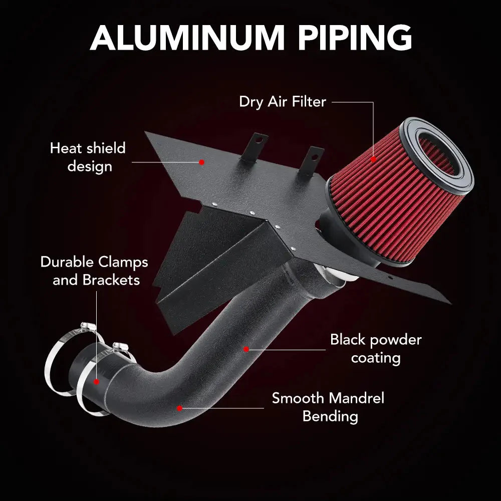 Cold Air Intake Kit for Audi B8/B8.5 S4, S5, Q5, SQ5 V6T Flashark