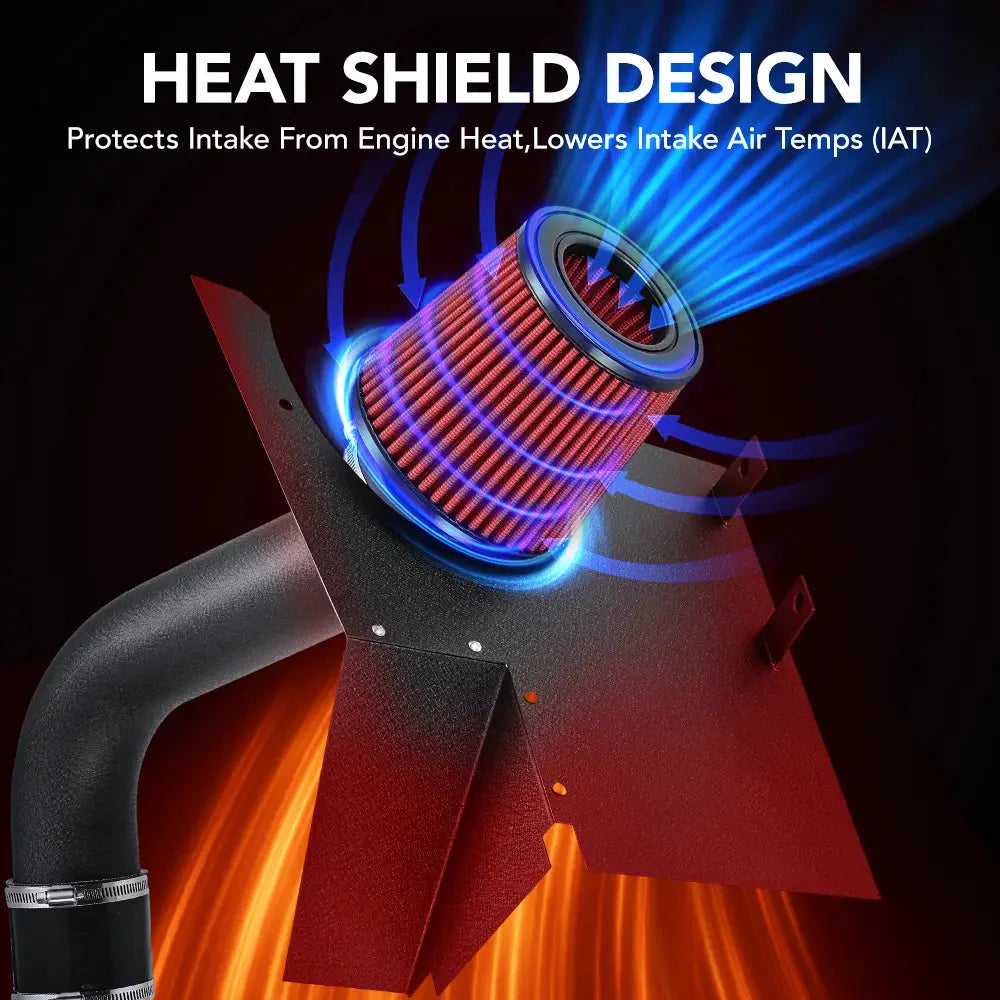 Cold Air Intake Kit for Audi B8/B8.5 S4, S5, Q5, SQ5 V6T Flashark