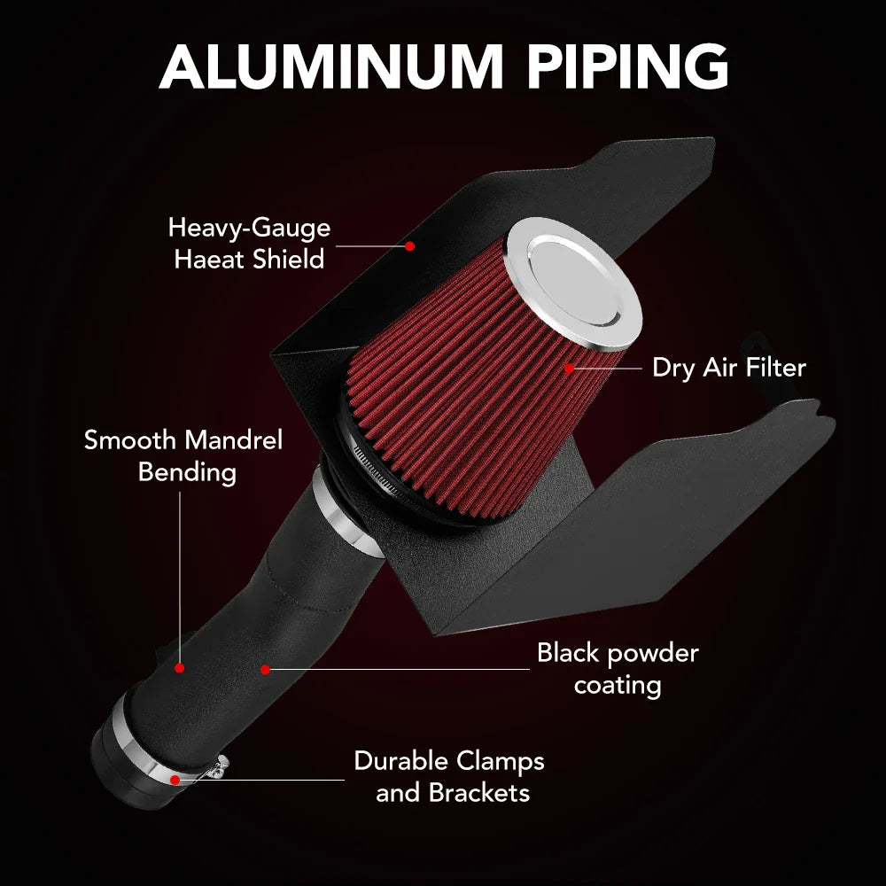 FLASHARK Cold Air Intake Kit for 2016-2019 Toyota Tacoma 3.5L V6