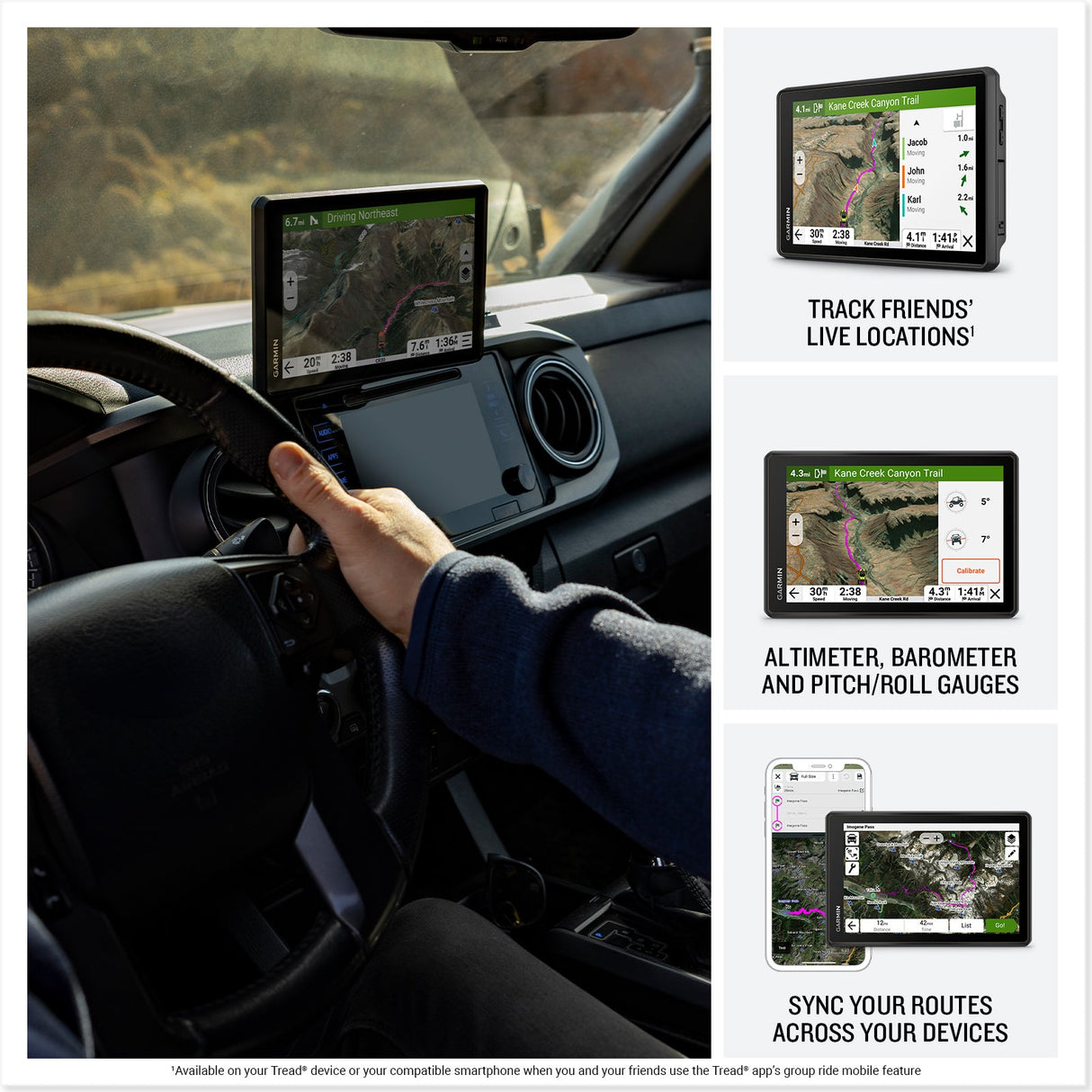 Garmin Tread 2 Overland and SXS