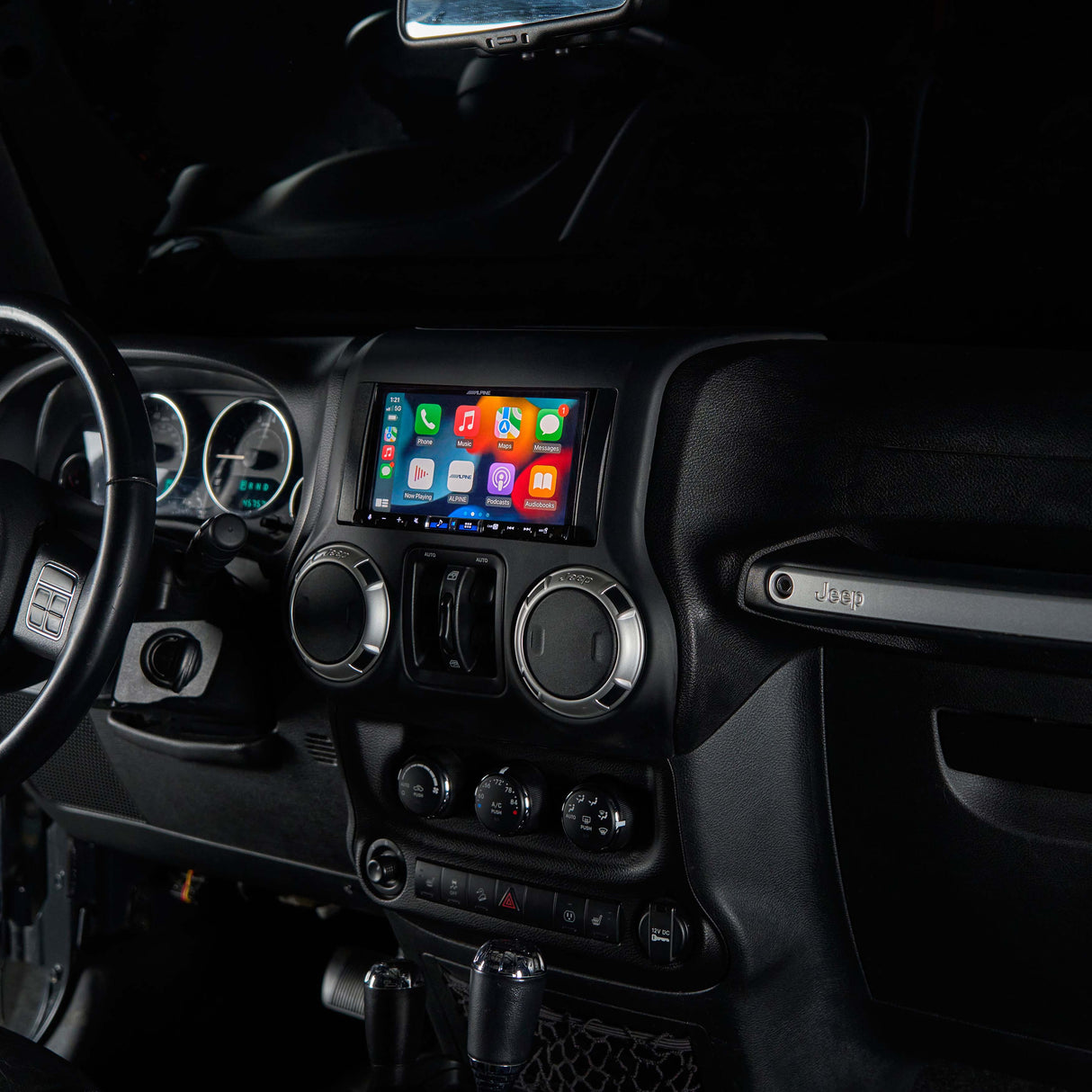 Alpine iLX-507 Plug and Play Bundle | '07-'18 Jeep JK Wranglers
