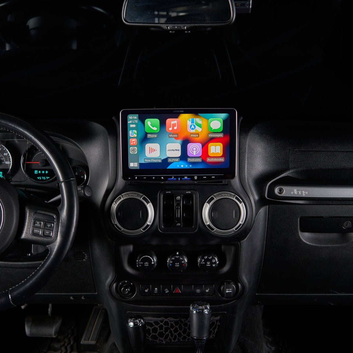 Alpine iLX-F509 Plug and Play Bundle | '07-'18 Jeep JK Wranglers