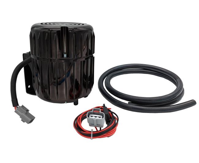 New 12V Electric Vacuum Pump Super Quiet Kit. Black